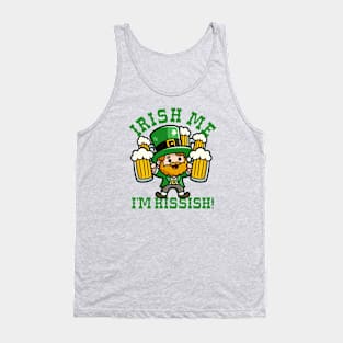 Irish Me I'm Kissish Tank Top